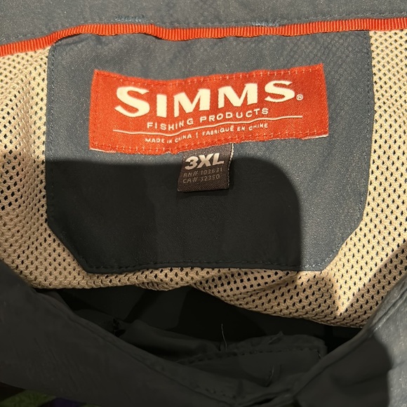 Simms Mens Fly Fishing Shirt - Picture 3 of 7